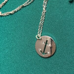 Silver Sagittarius Zodiac Necklace